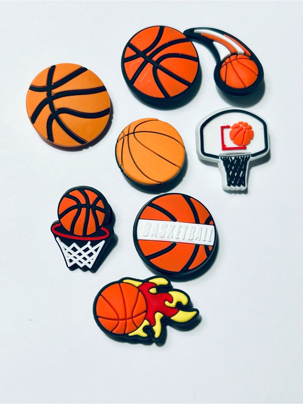 CROCS Orange Basketball Jibbitz Shoe Charms